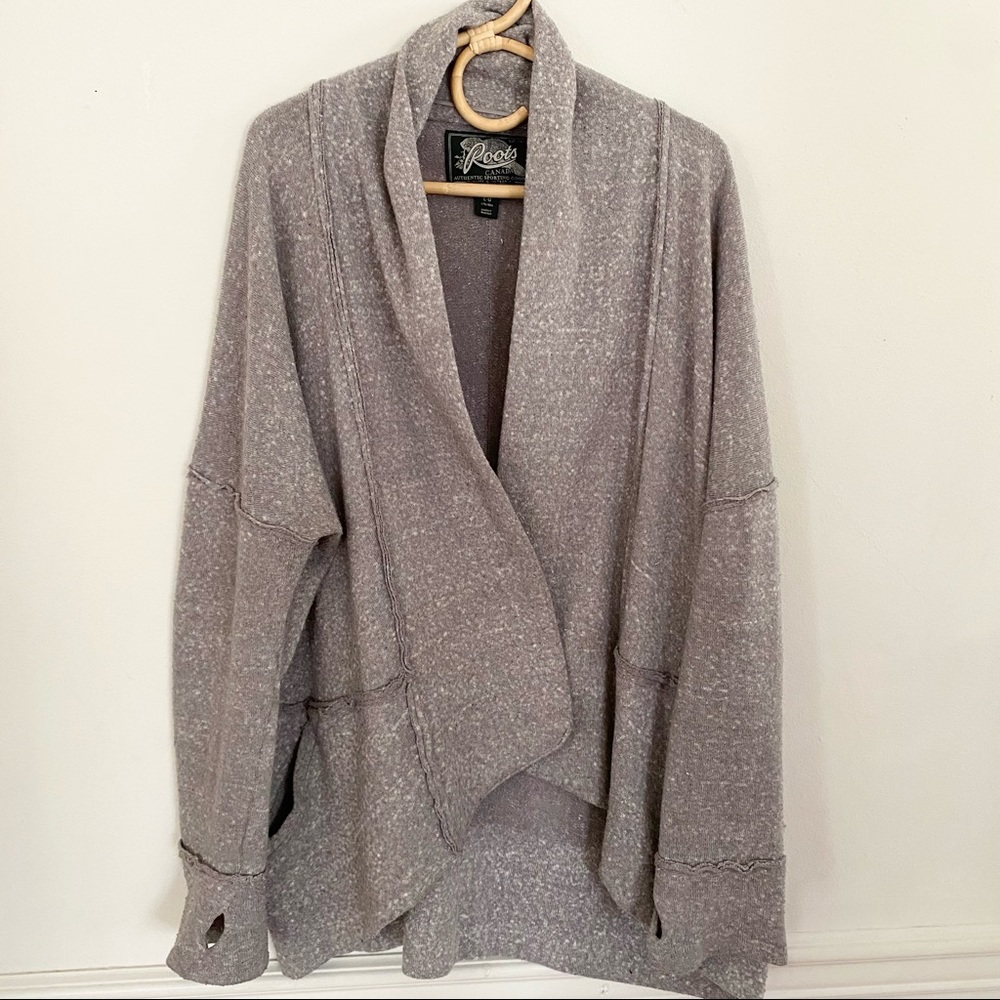 ROOTS sweatshirt cardi